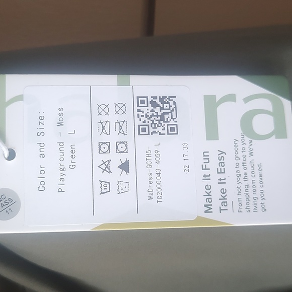 Everyday Cloudful™ Fabric Backless 2-in-1 Activity Dress. Large - Picture 7 of 7